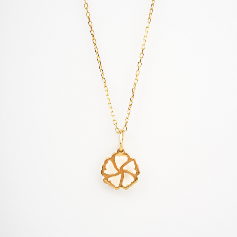 CARNATION JANUARI BIRTHFLOWER NECKLACE